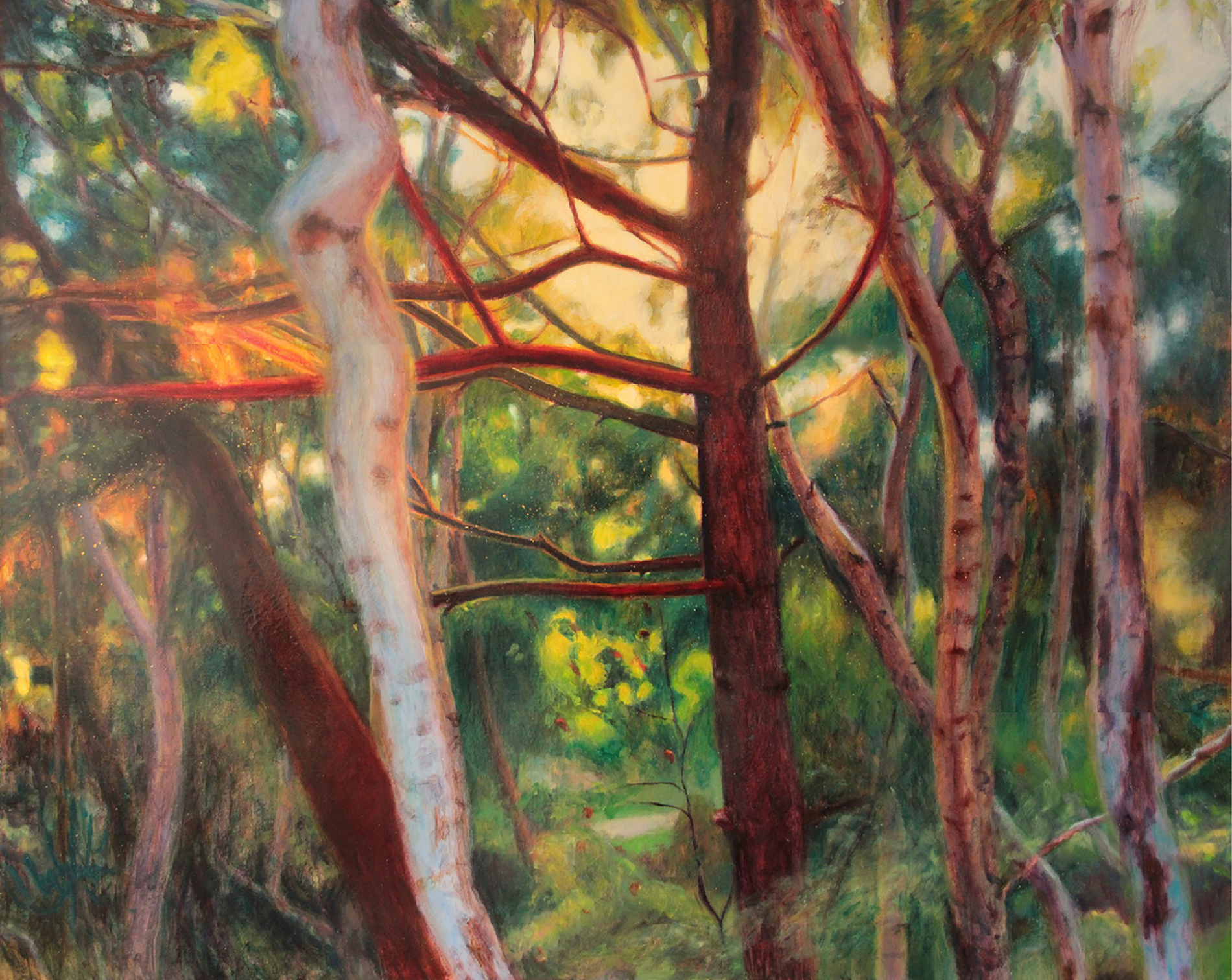 The Flames Dancing On The Branches III 2012